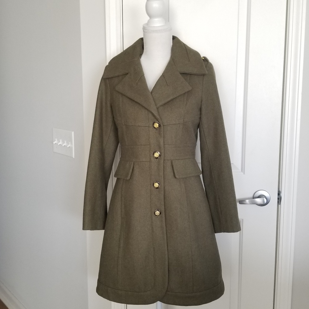 Guess | Military Style Wool Coat